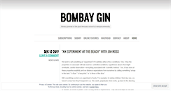 Desktop Screenshot of bombayginjournal.com